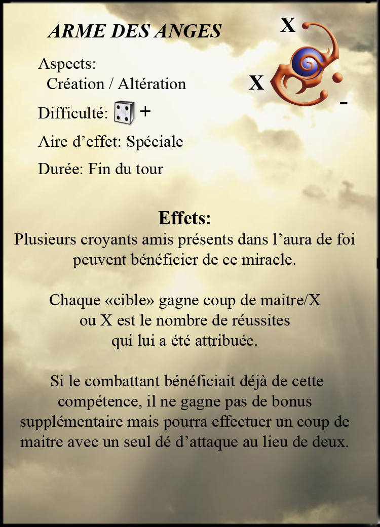 Arme des Anges